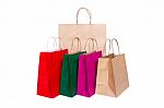 Shopping Paper Bag Stock Photo
