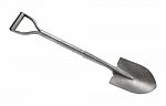 Shovel On White Background Stock Photo