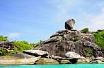 Similan Islands Beach In Southern Thailand Stock Photo