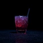 Singapore Sling Stock Photo