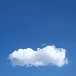 Single Cloud Stock Photo