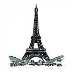 Sketchy Eiffel Tower Stock Photo