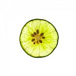 Sliced Lime Stock Photo