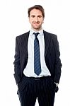 Smart Male Business Professional Stock Photo