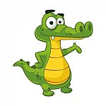 Smiling Alligator Stock Photo