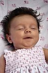Smiling Infant Stock Photo