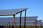 Solar Equipment Stock Photo