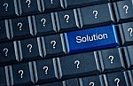 Solution Concept  Stock Photo
