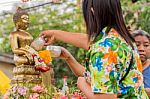 Songkran Festival Stock Photo