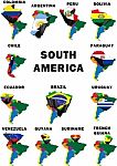 South America Stock Photo