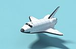 Space Shuttle Stock Photo