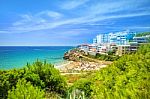Spanish Costa Dorada Resort Stock Photo