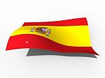 Spanish Flag Stock Photo