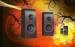Speaker Stock Photo