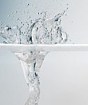 Splash Drop Realistic Stock Photo