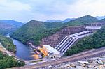 Srinakarin Dam, Thailand Stock Photo