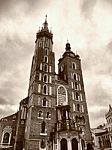 St Mary's Basilica, Krakow Stock Photo