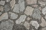 Stone Road Texture Background Stock Photo