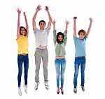 Successful Young Teenagers Stock Photo