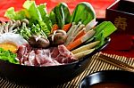 Sukiyaki Stock Photo