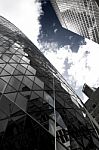 Tall Business Buildings In London Stock Photo