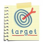 Target Not Stock Photo