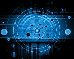 Technology Abstract Background Design Stock Photo
