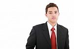 Teenage Business Man Stock Photo