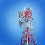 Telecommunications Tower Stock Photo