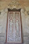Temple's Door Stock Photo