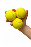 Tennis Balls Stock Photo