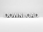 Text Download Stock Photo