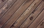 Textured Rustic Wooden Dark Brown Table Background Stock Photo