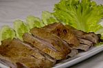 Thailand Pork Roast Stock Photo