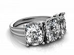 The Beauty Wedding Ring Stock Photo