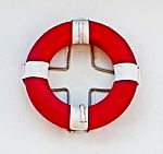 The Life Buoy Preserver Stock Photo