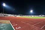 The Soccer Fans In The 700th Anniversary Stadium Stock Photo