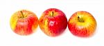 Three Apples Stock Photo