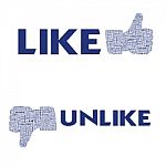 Thumb Up Like unlike Hand Symbol Stock Photo