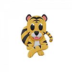 Tiger With Illustration Cute Cartoon Of Paper Cut Stock Photo