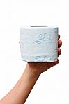 Toilet Tissue Roll Stock Photo