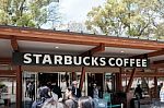Tokyo, Japan - April 14, 2017: Starbucks Coffee Shop At Ueno Par Stock Photo