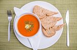 Tomato Soup Stock Photo