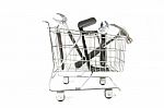 Toolbox Trolley Stock Photo
