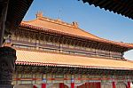 Traditional Chinese Style Temple Stock Photo