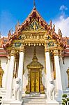 Traditional Thai Style Architecture Stock Photo