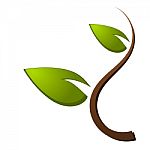 Tree Green Nature Logo Stock Photo