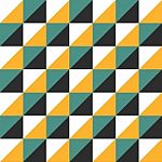 Triangle Pattern Stock Photo