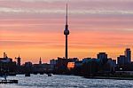 Tv Tower In Berlin, Germany Stock Photo