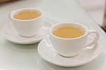 Two Cups Of Tea Stock Photo